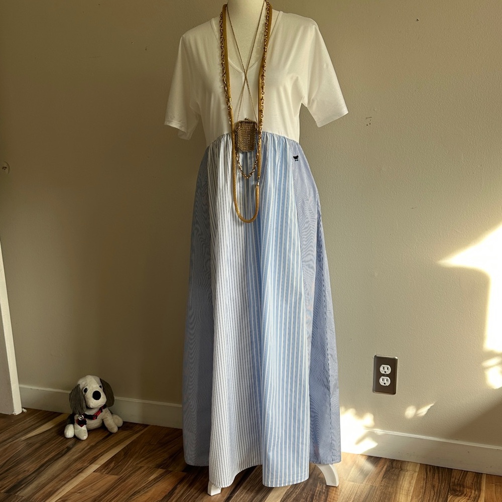 MaxMara Weekend V-Neck Maxi Dress